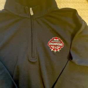 Peter Millar University of Georgia 2021 National Championship 1/4” zip